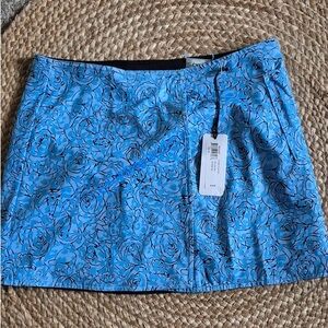 NWT  jofit   Wrap Skirt Sz.XS Blue